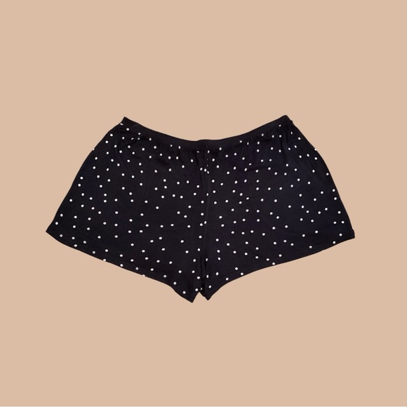 Simply Vera Vera Wang Black Polka Dot Pajama Set - Picture 7 of 9